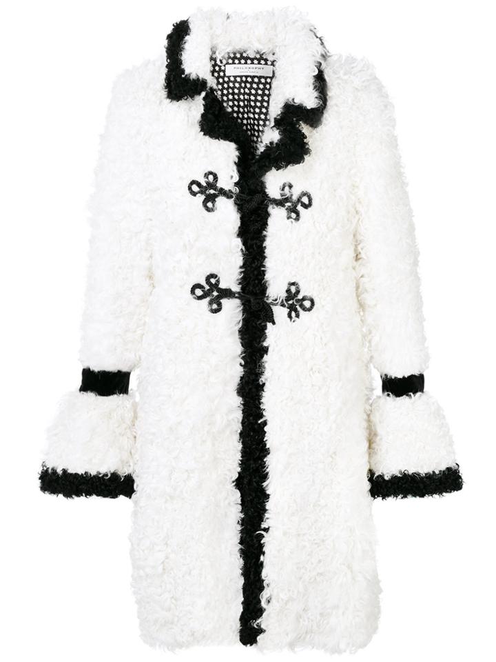 Philosophy Di Lorenzo Serafini Kalgan Coat - White