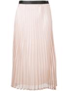 Guild Prime Pleated Midi Skirt, Women's, Size: 36, Pink/purple, Polyester