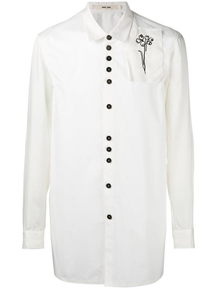 Damir Doma - Sven Shirt - Men - Cotton/cupro - L, White, Cotton/cupro