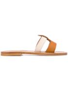 K. Jacques Thanos Sandals - Brown