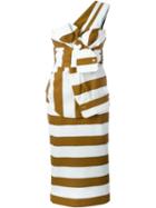 No21 Midi Striped Dress