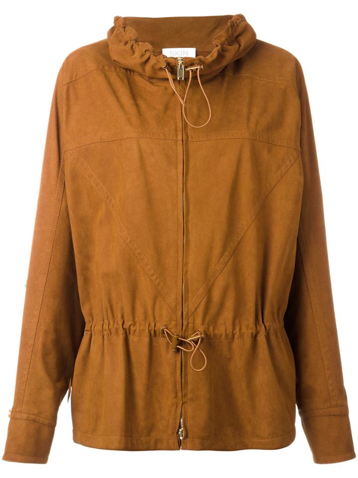 Stella Mccartney Drawstring Jacket - Brown