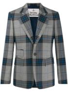 Vivienne Westwood Tartan Blazer - Blue