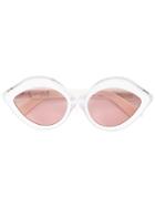 Retrosuperfuture Cateye Sunglasses - White