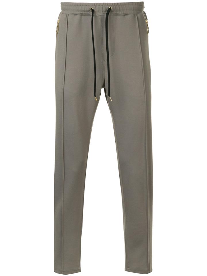 Education From Youngmachines Casual Fitted Trousers - Grey