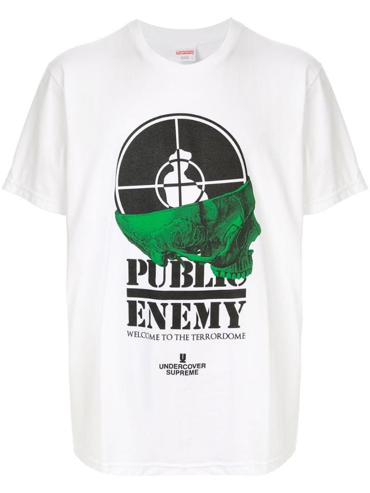 Supreme Udc Public Enemy Terrordome T-shirt - White