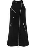 Jeremy Scott Sleeveless Zip Detail Dress