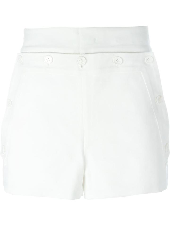 Juun.j Button Detail Thigh-length Shorts