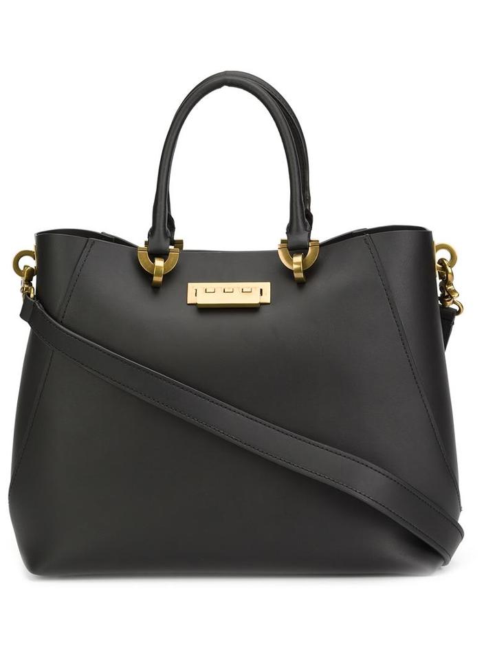 Zac Zac Posen Square Large Tote, Women's, Black