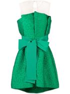 P.a.r.o.s.h. Oversized Bow Dress - Green