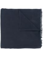 Tom Ford Frayed Scarf - Blue