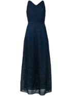 M Missoni Long Sleeveless Dress - Blue