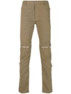 Givenchy - Slim-fit Trousers - Men - Cotton - 46, Brown, Cotton