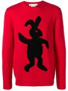 Marni Dance Bunny Sweater - Red
