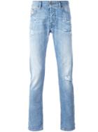 Diesel Tepphar Jeans, Men's, Size: 34, Blue, Cotton/spandex/elastane