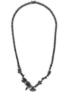 Iosselliani 'black On Black Memento' Necklace