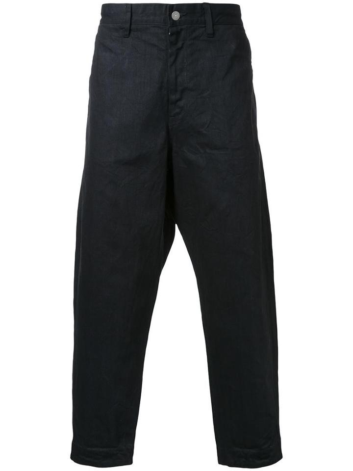 Gold Wide Jeans, Men's, Size: Large, Black, Cotton