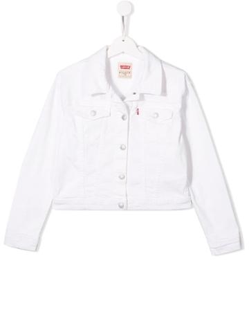 Levi's Kids Teen Denim Jacket - White