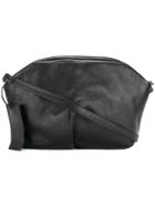 Marsèll Inverted Front Pleat Shoulder Bag - Black