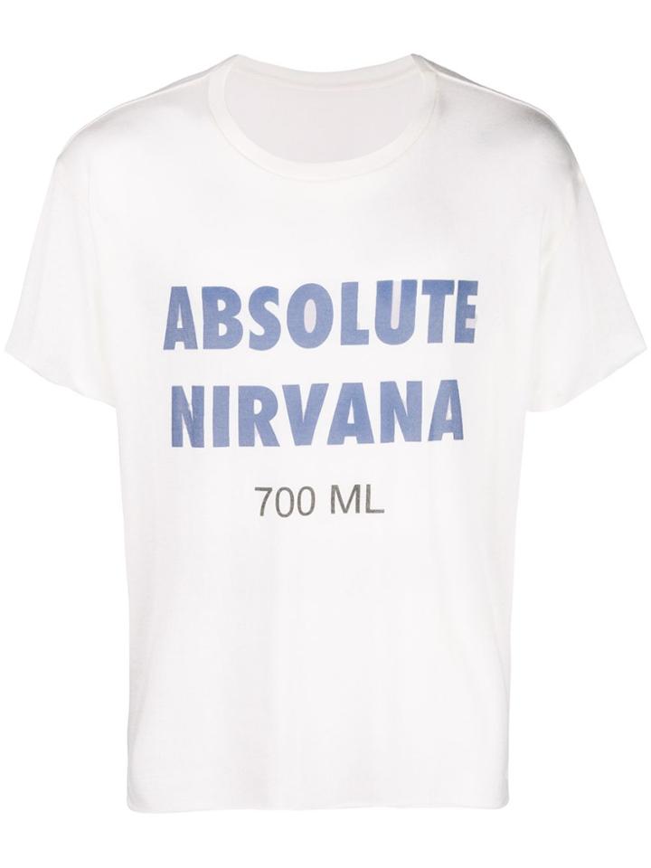 The Elder Statesman Printed T-shirt - White