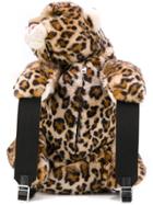 Dolce & Gabbana Leopard Shaped Backpack - Brown