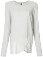 Bassike Longsleeved Jersey Jumper - Grey