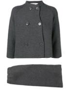 Christian Dior Pre-owned 1990's Slim Skirt Suit - Grey