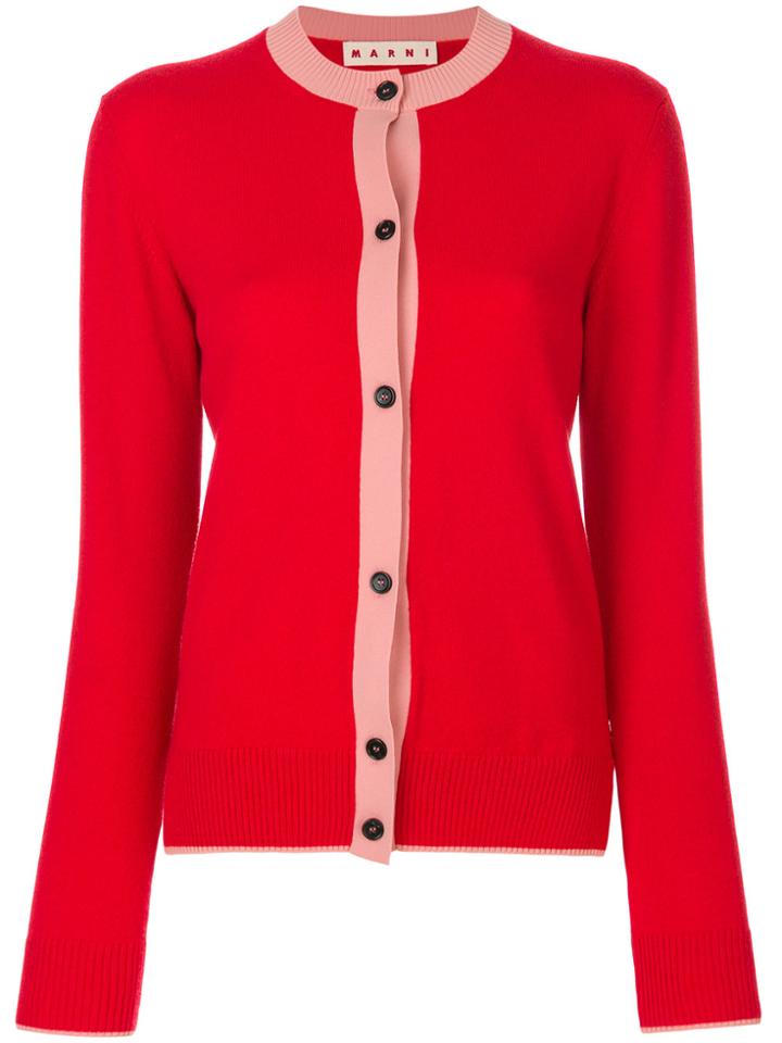 Marni Crew Neck Sweater - Red