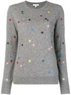 Equipment Star Embroidered Sweater - Grey