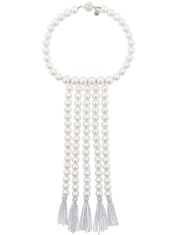Moy Paris Bib Necklace - White
