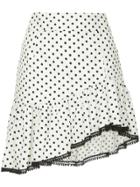 Suboo Frilled Mini Skirt - White