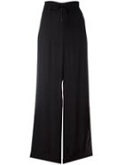 Peter Pilotto Drawstring Palazzo Pants - Black