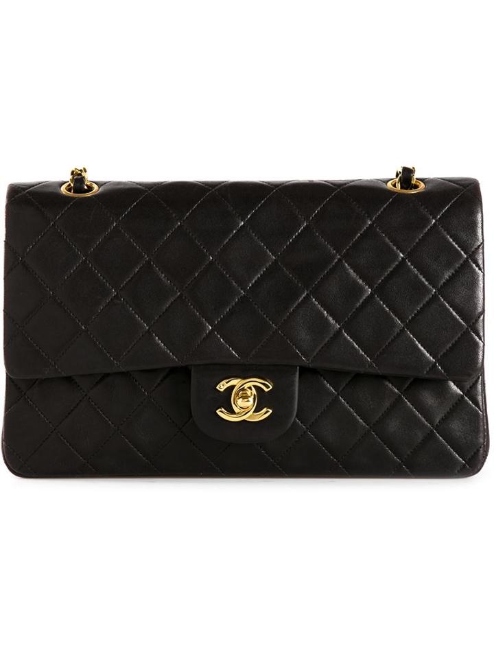 Chanel Vintage Classic 2.55 Bag, Women's, Black
