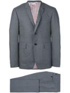 Thom Browne Two Piece Suit, Men's, Size: 3, Grey, Cotton/cupro/wool