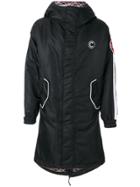 Au Jour Le Jour For Colmar Logo Patch Hooded Jacket - Black