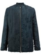 By Walid Floral Jacquard Jacket - Blue