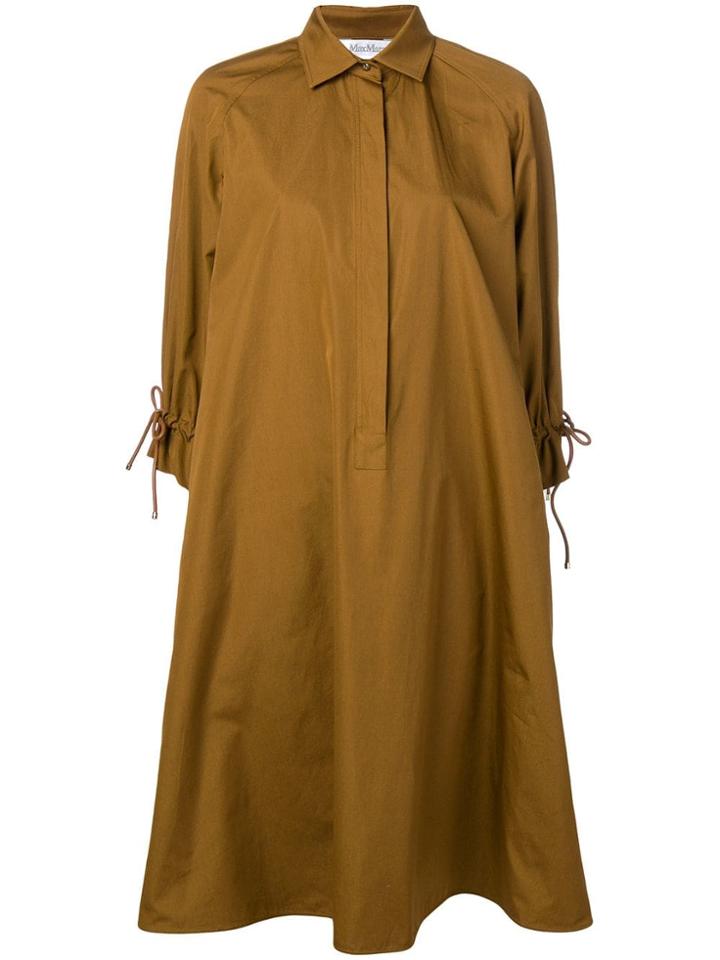 Max Mara Molina Shirt Dress - Brown
