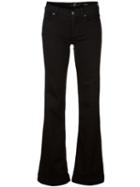 7 For All Mankind 'dojo' Jeans, Women's, Size: 27, Black, Cotton/polyester/spandex/elastane