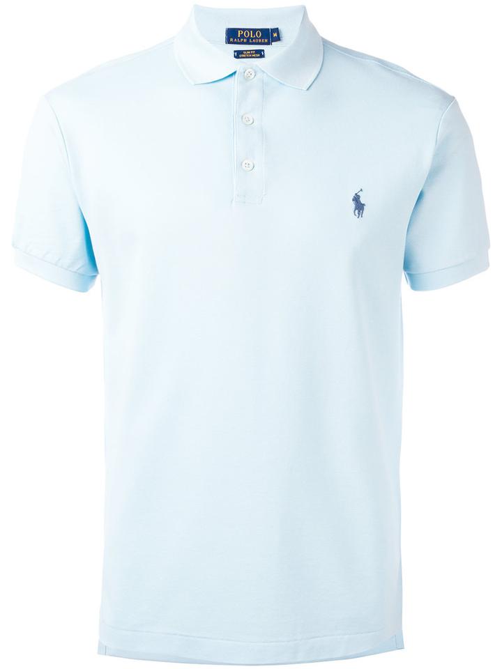 Polo Ralph Lauren Classic Polo Shirt, Size: Xl, Blue, Cotton/spandex/elastane