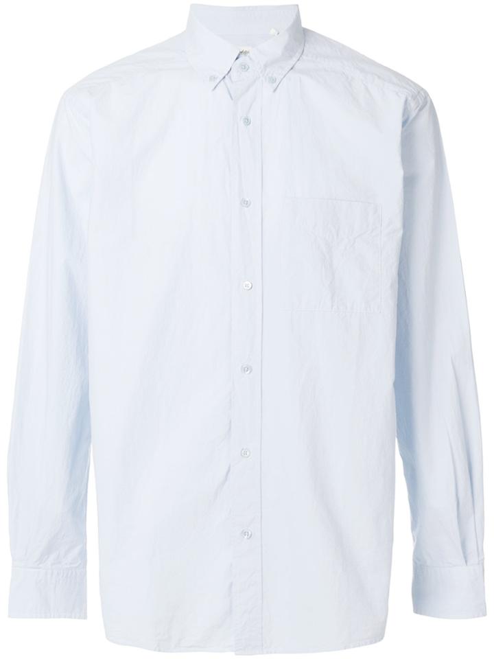 Camoshita United Arrows Buttondown Shirt - Blue