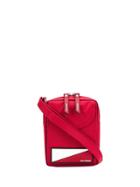 Tommy Hilfiger Crossover Pocket Satchel - Red