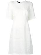 Calvin Klein Collection - Flared Dress - Women - Linen/flax - 42, White, Linen/flax