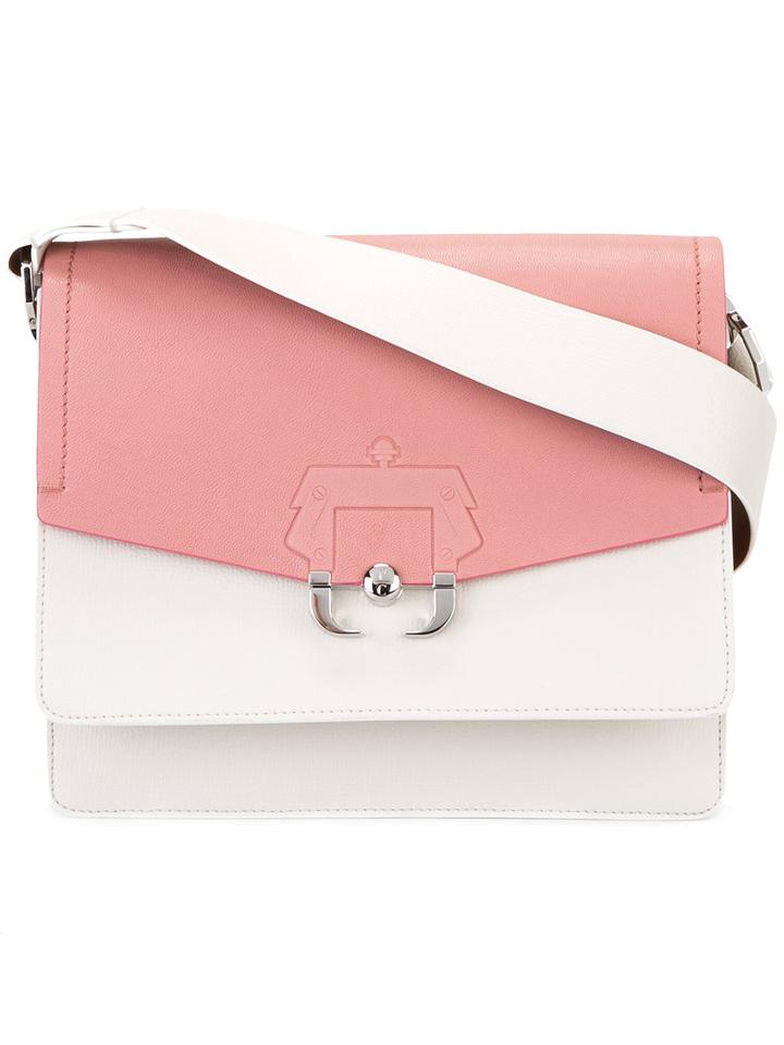 Paula Cademartori Twiggy Shoulder Bag, Women's, White, Calf Leather