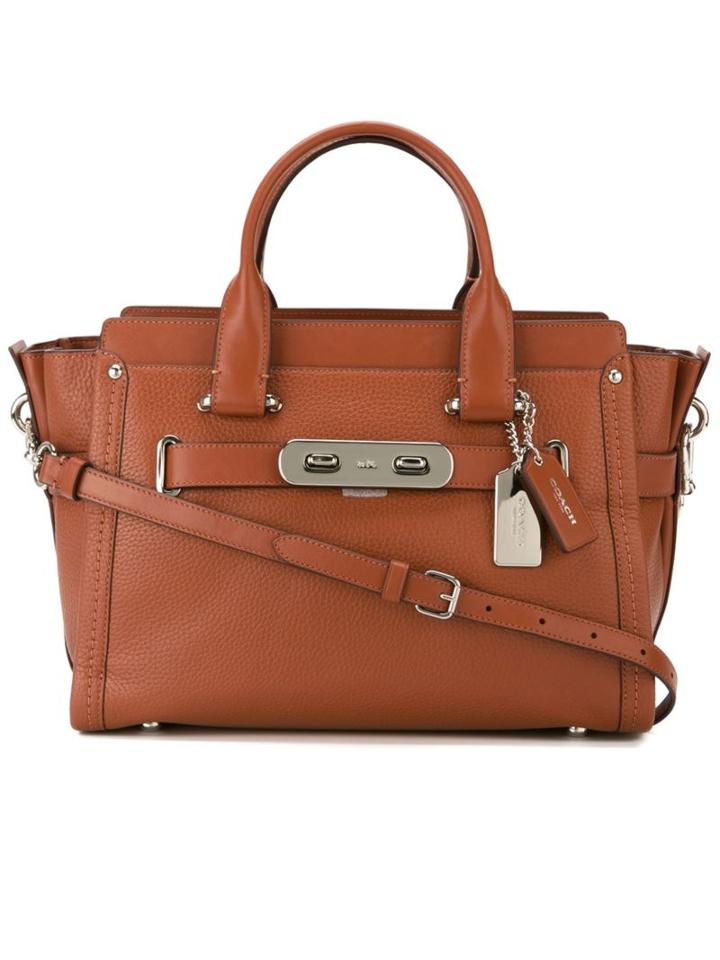 Coach Medium 'swagger' Tote, Women's, Brown