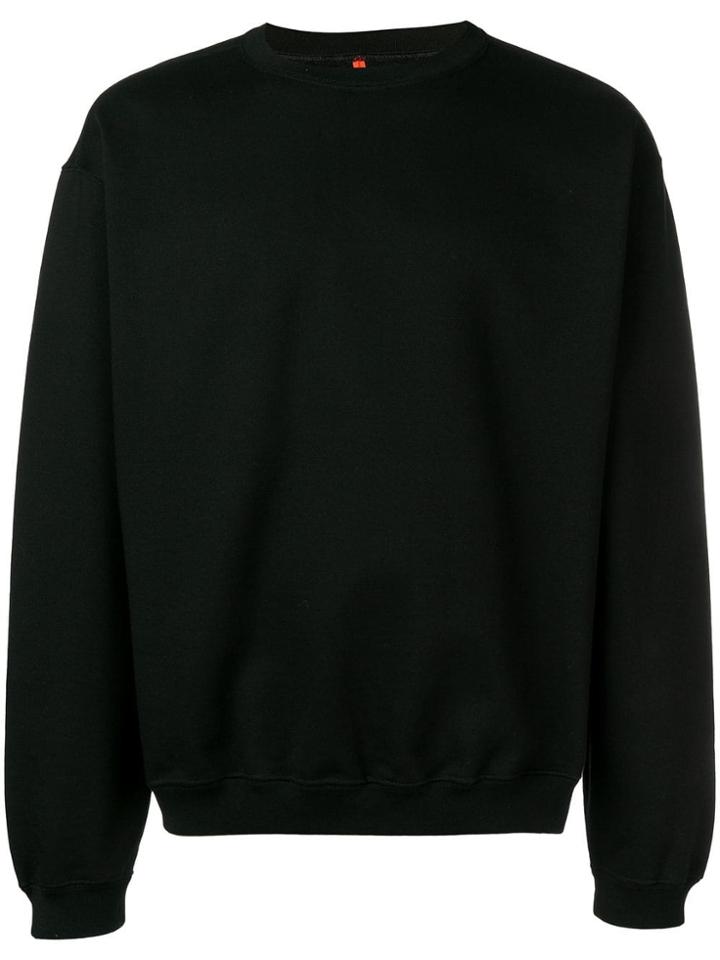 Oamc Numeral Logo Sweatshirt - Black