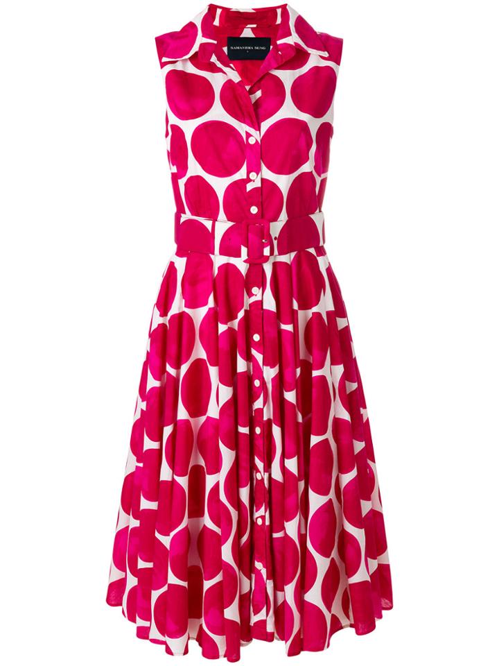 Samantha Sung Aster Dress - Pink & Purple