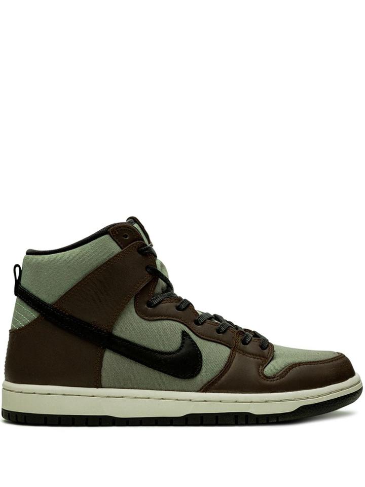 Nike Sb Dunk High Pro High-top Sneakers - Brown