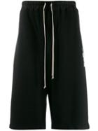 Rick Owens Drkshdw Drawstring Track Shorts - Black