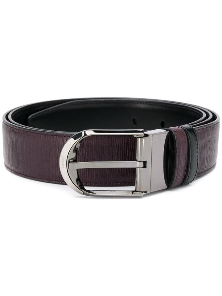 Bally Deming Belt - Brown