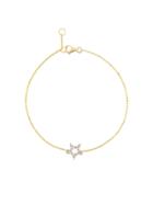 Rosa De La Cruz Diamond Star Charm Bracelet - Metallic